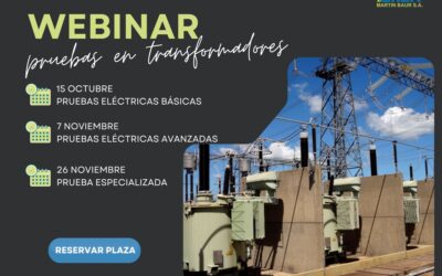 ¡Novedad! 3 Webinars sobre Transformadores de Potencia y Distribución
